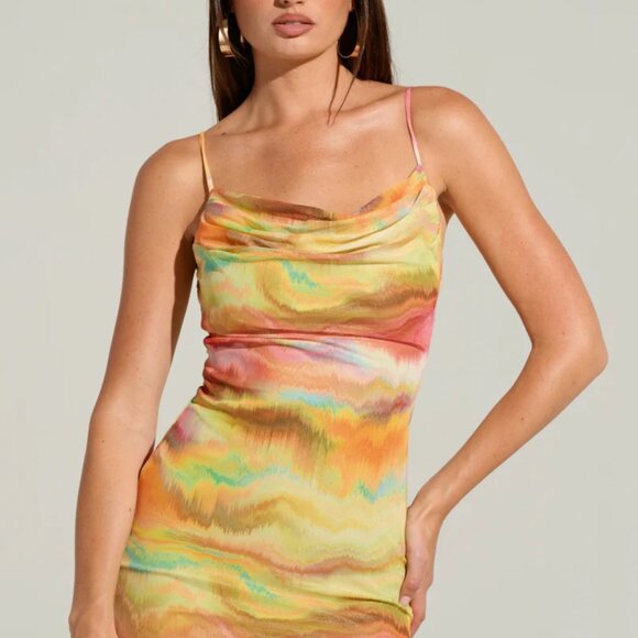 Clara Printed Mini Dress - Picture 5 of 12